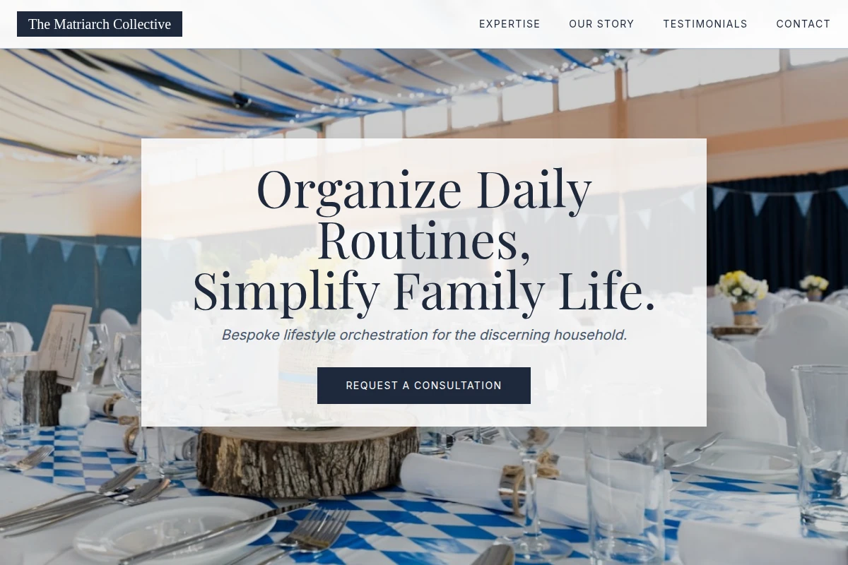 Curated Event Planning