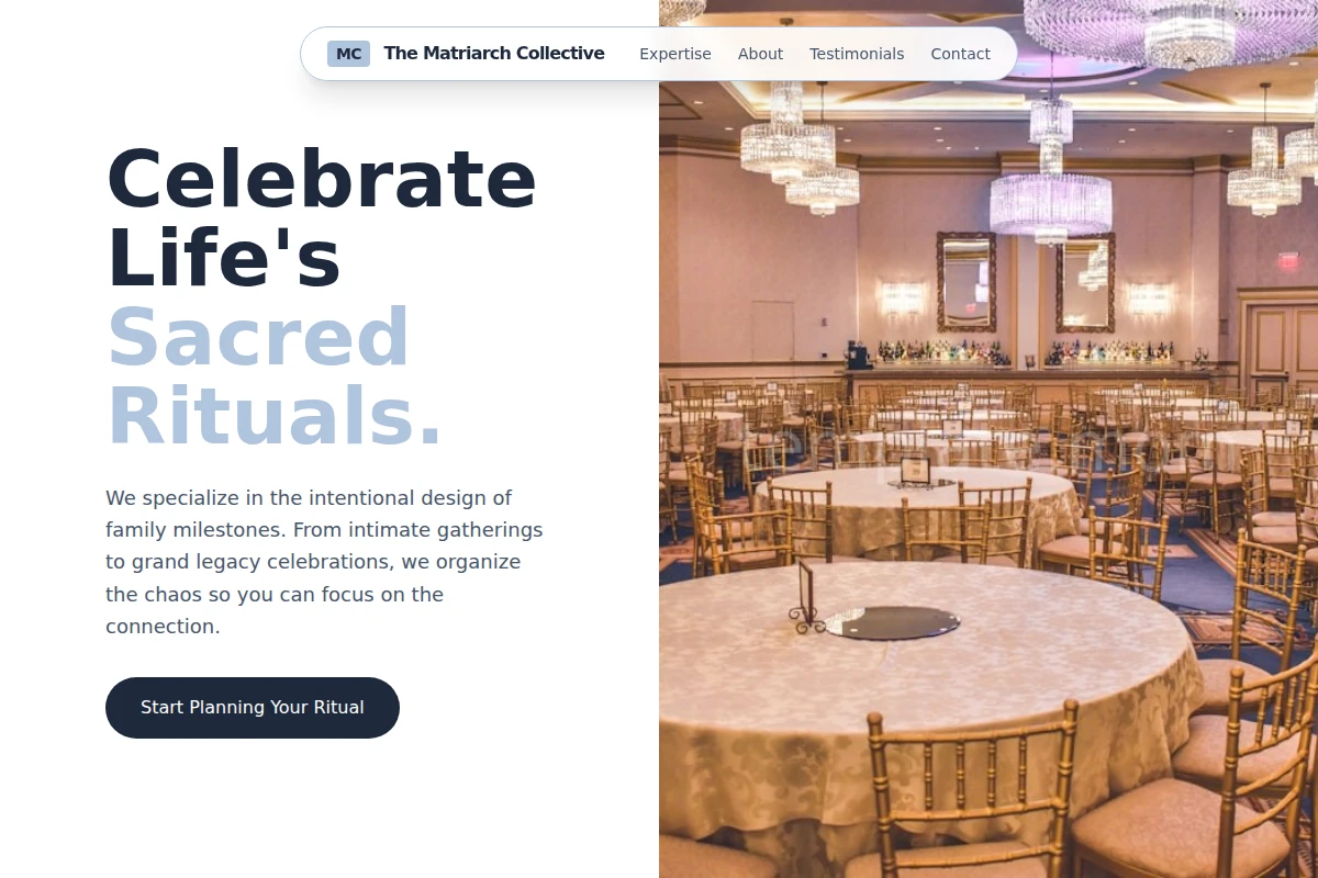 Ritual Event Planning