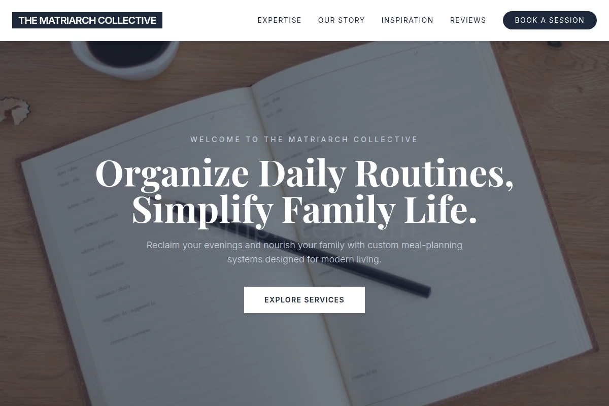 Meal-Plan Organizing