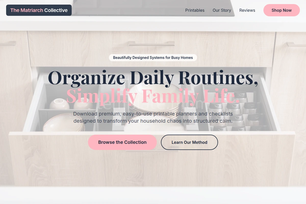 Printables Organizing