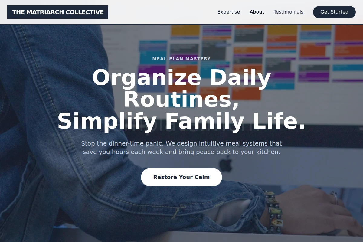 Meal-Plan Organizing