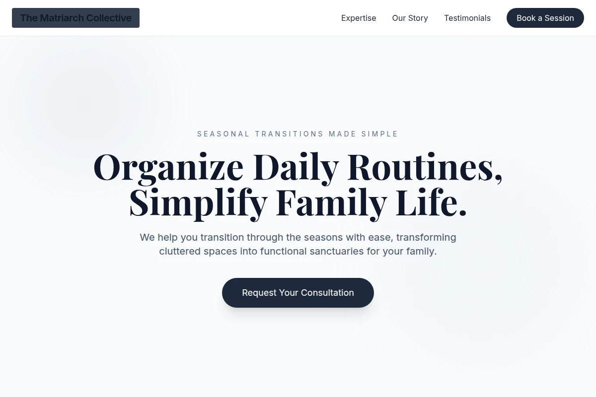 Seasonal Organizing