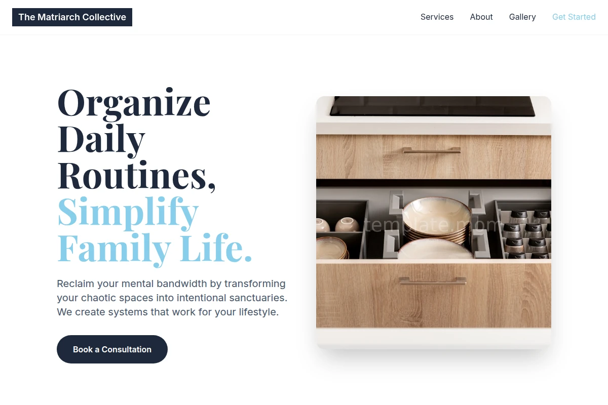 Minimalist Organizing