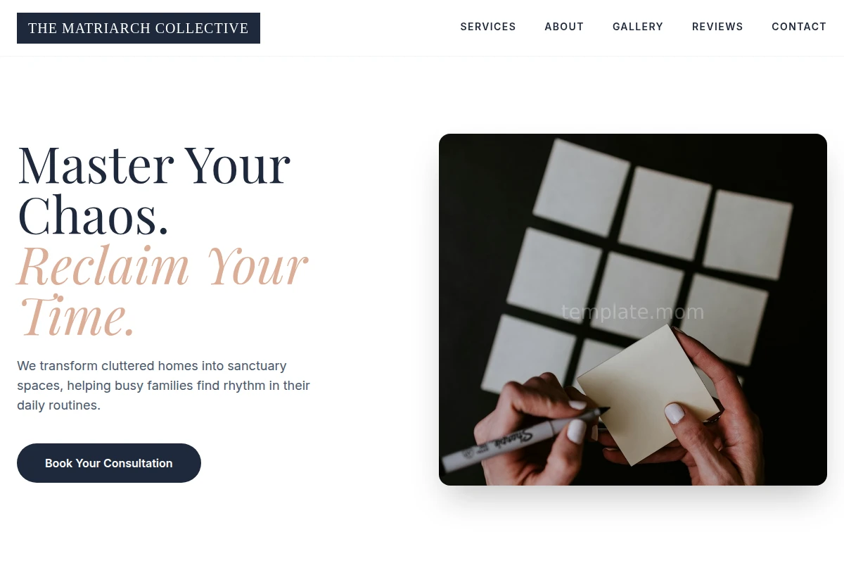 Planner Organizing