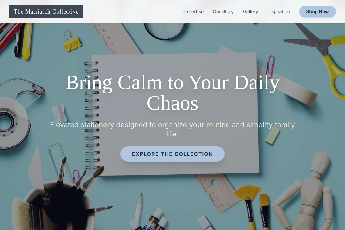 Calm Stationery