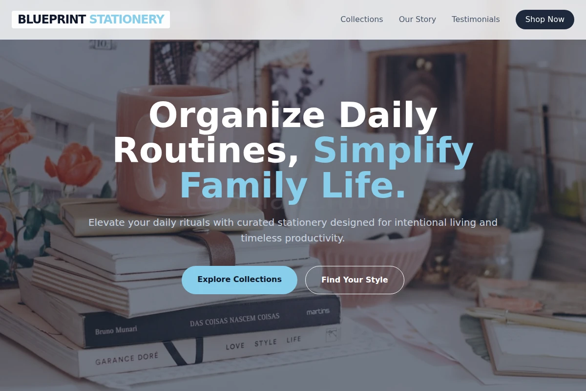 Blueprint Stationery