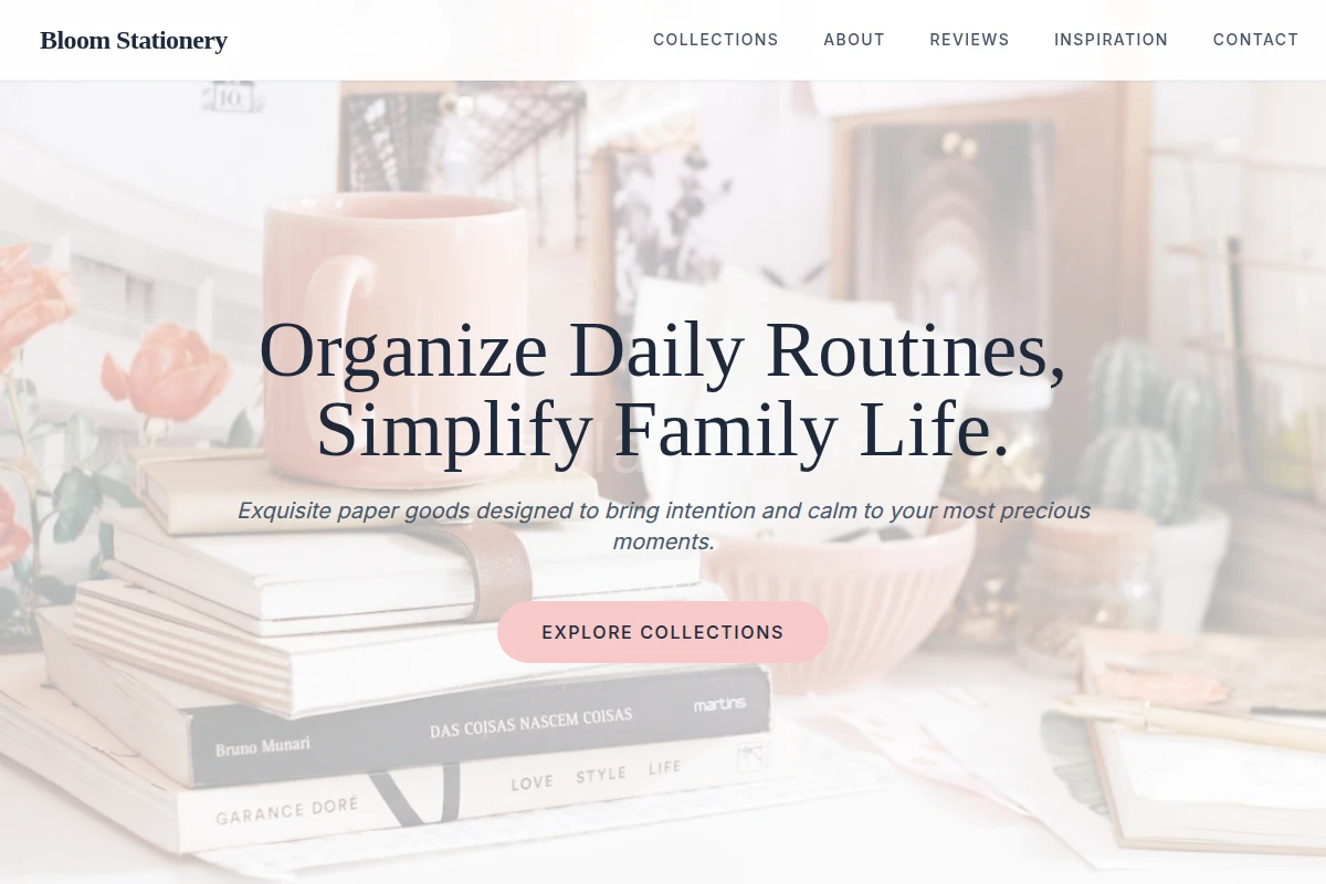 Bloom Stationery