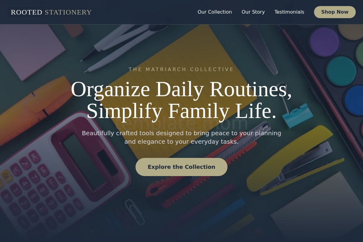 Rooted Stationery