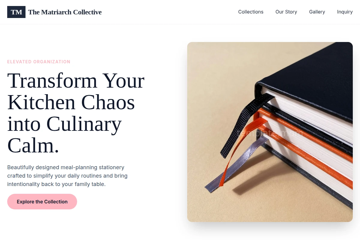 Meal-Plan Stationery