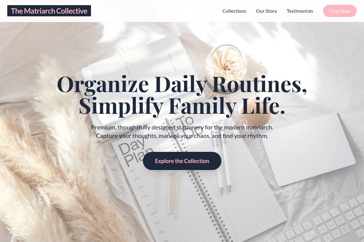 Mom-preneur Stationery