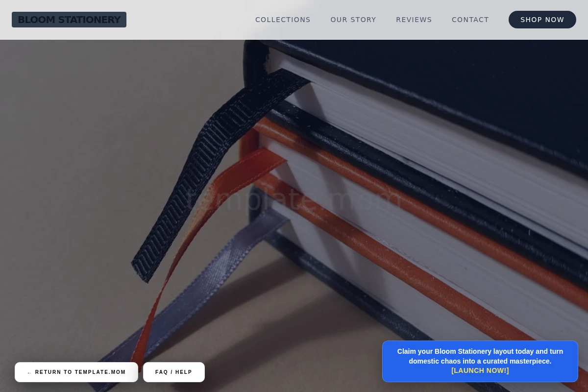 Bloom Stationery