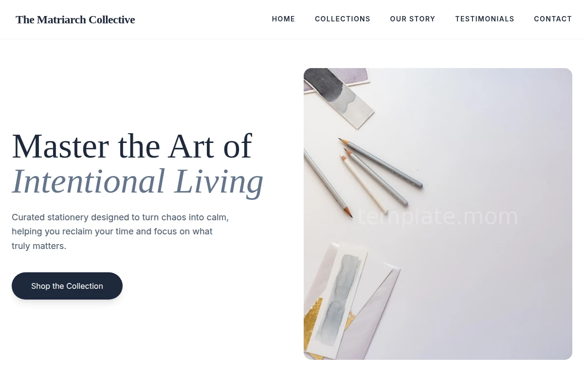 Calm Stationery